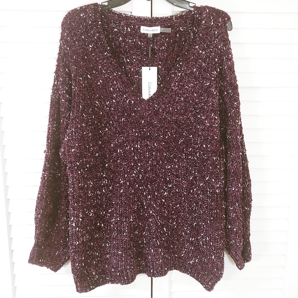 New✨Purple Calvin Klein Sweater - Picture 9 of 9